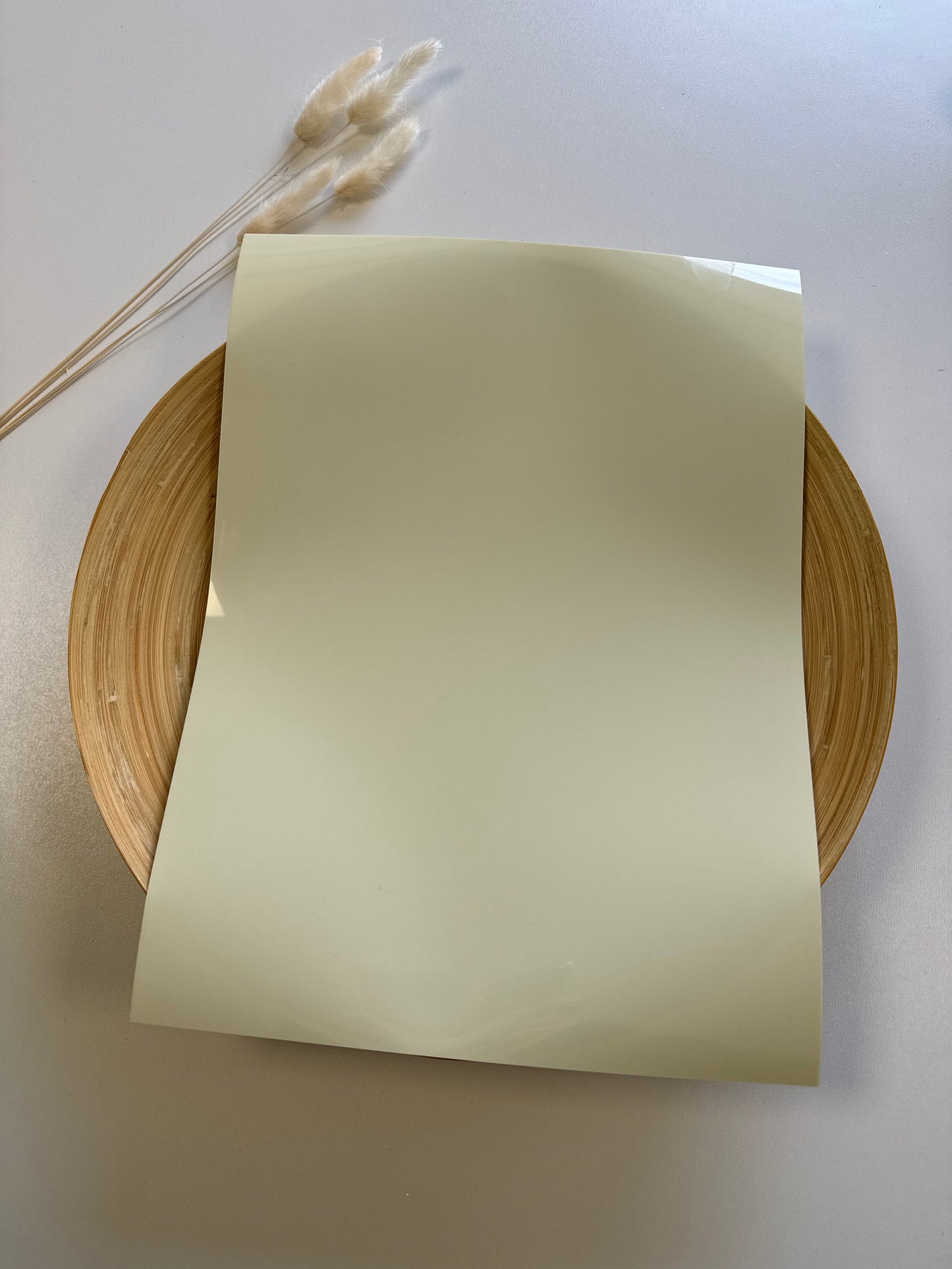 3D-Puffi Folie - gebrochenes Weiß