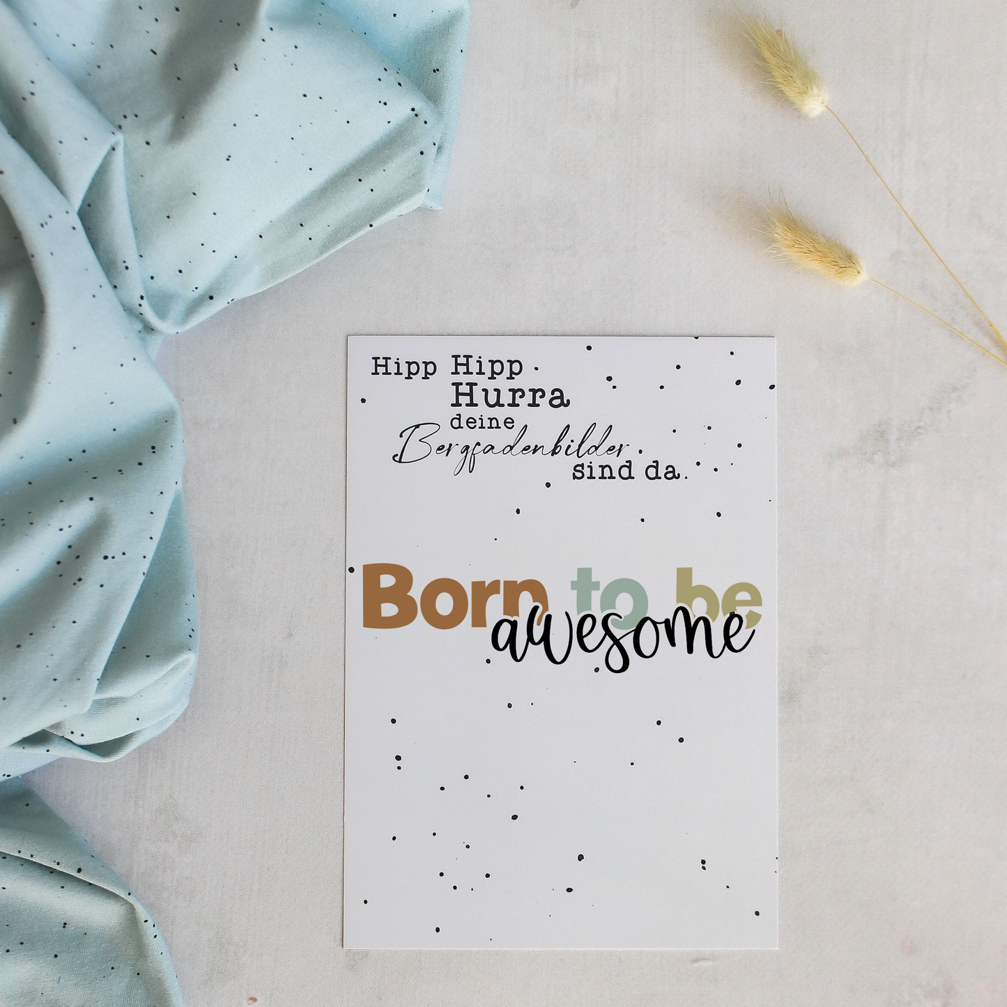 Born to be awesome