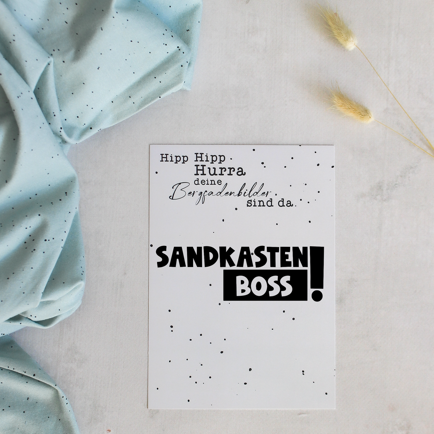 Sandkasten Boss