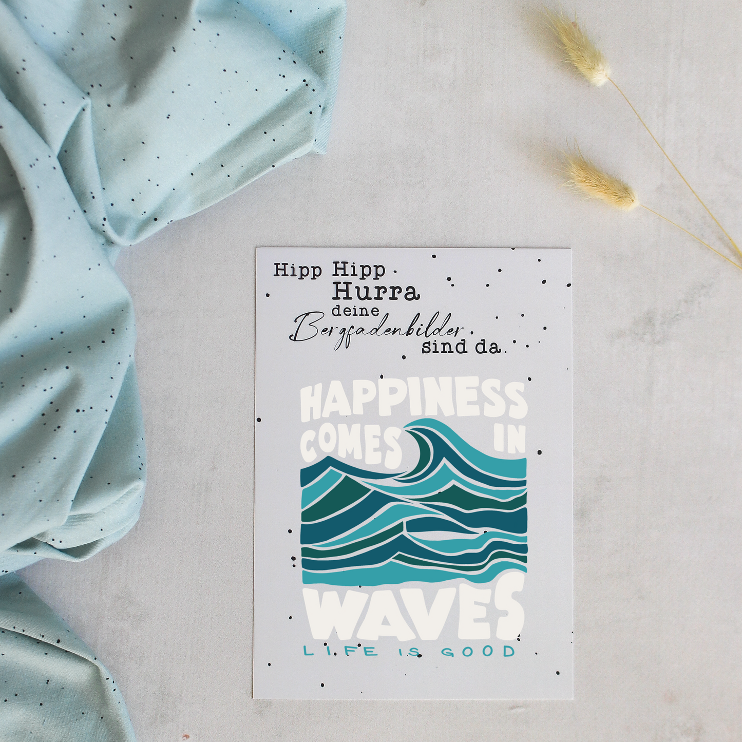 Happyness comes in waves