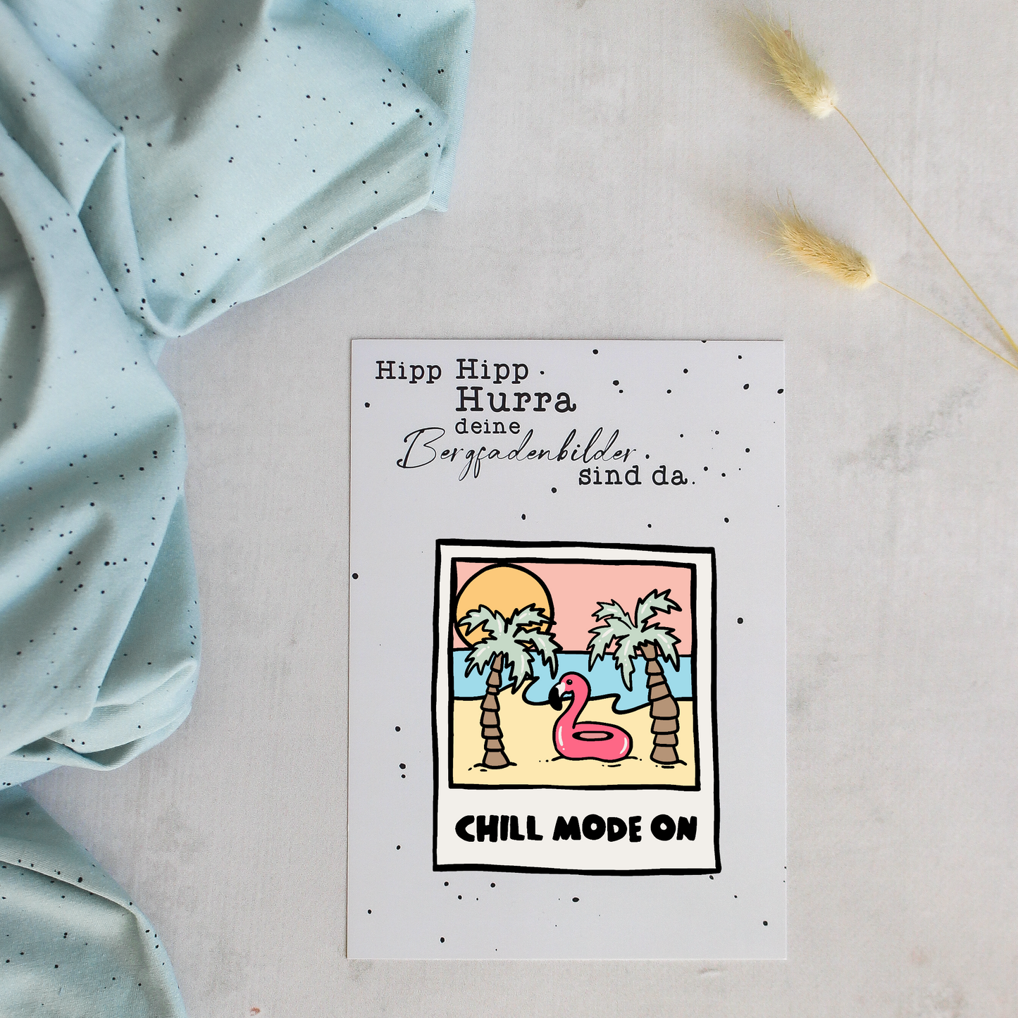 Bügelbild - Chill mode on