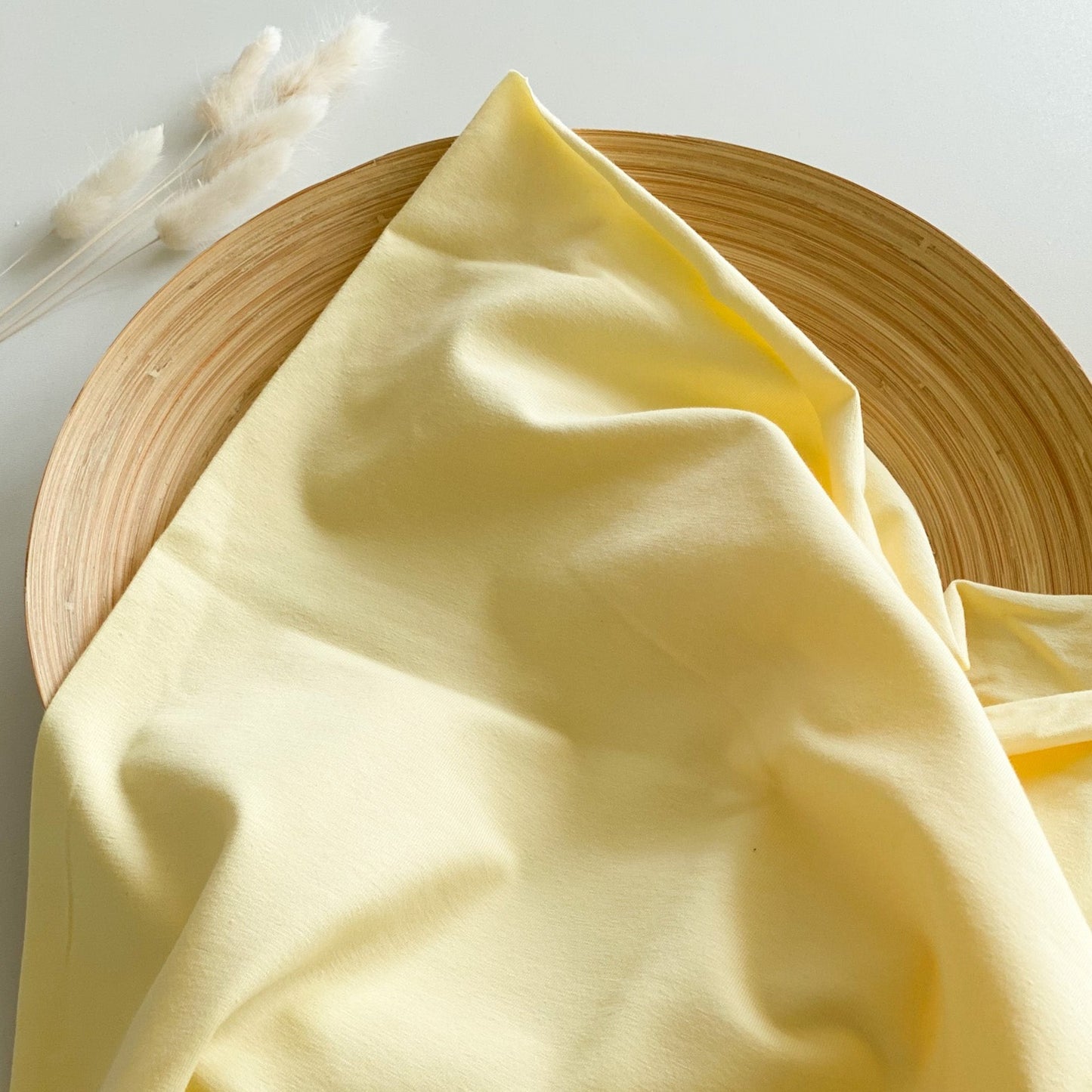 Jersey - Pastell-Gelb