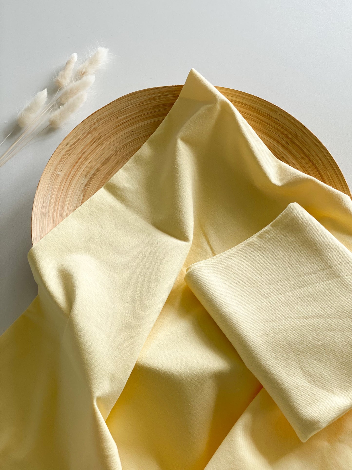 Jersey - Pastell-Gelb
