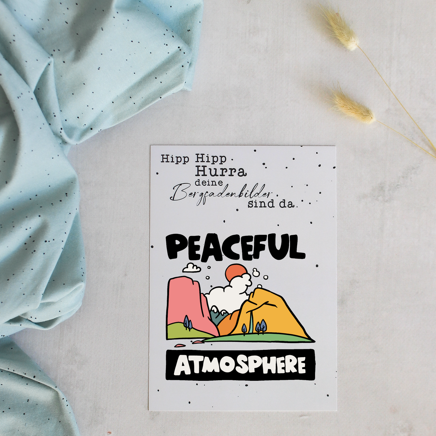 Bügelbild - Peaceful Atmosphere