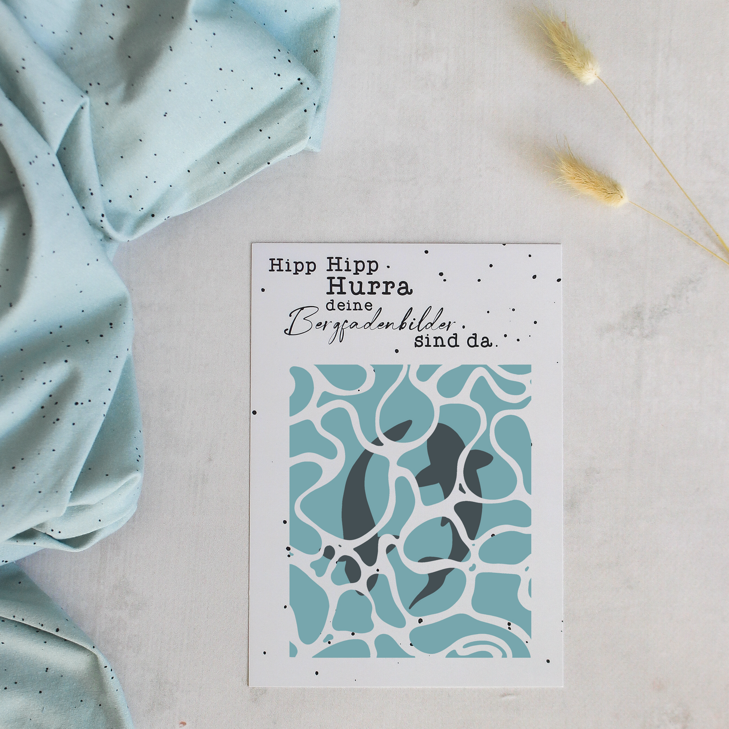 Bügelbild - Hai im Wasser