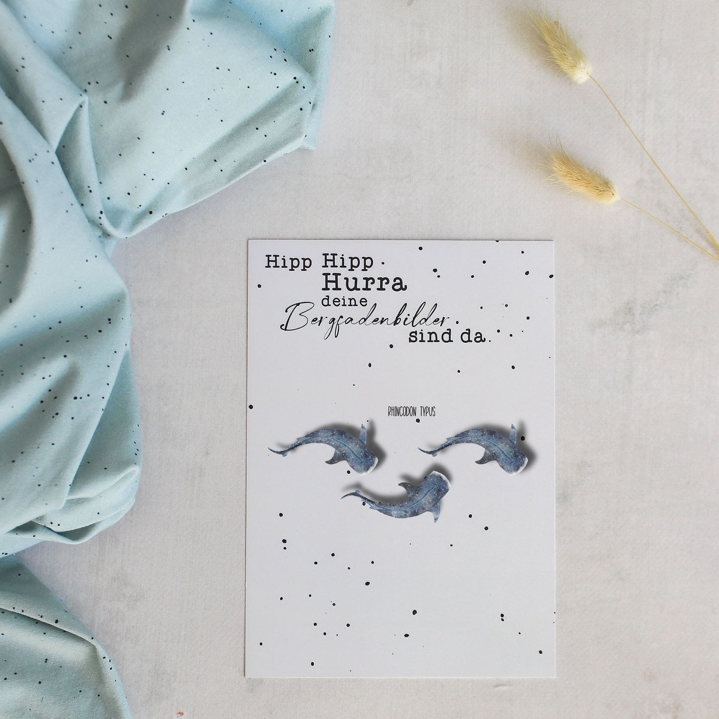 Bügelbild - Walhaie