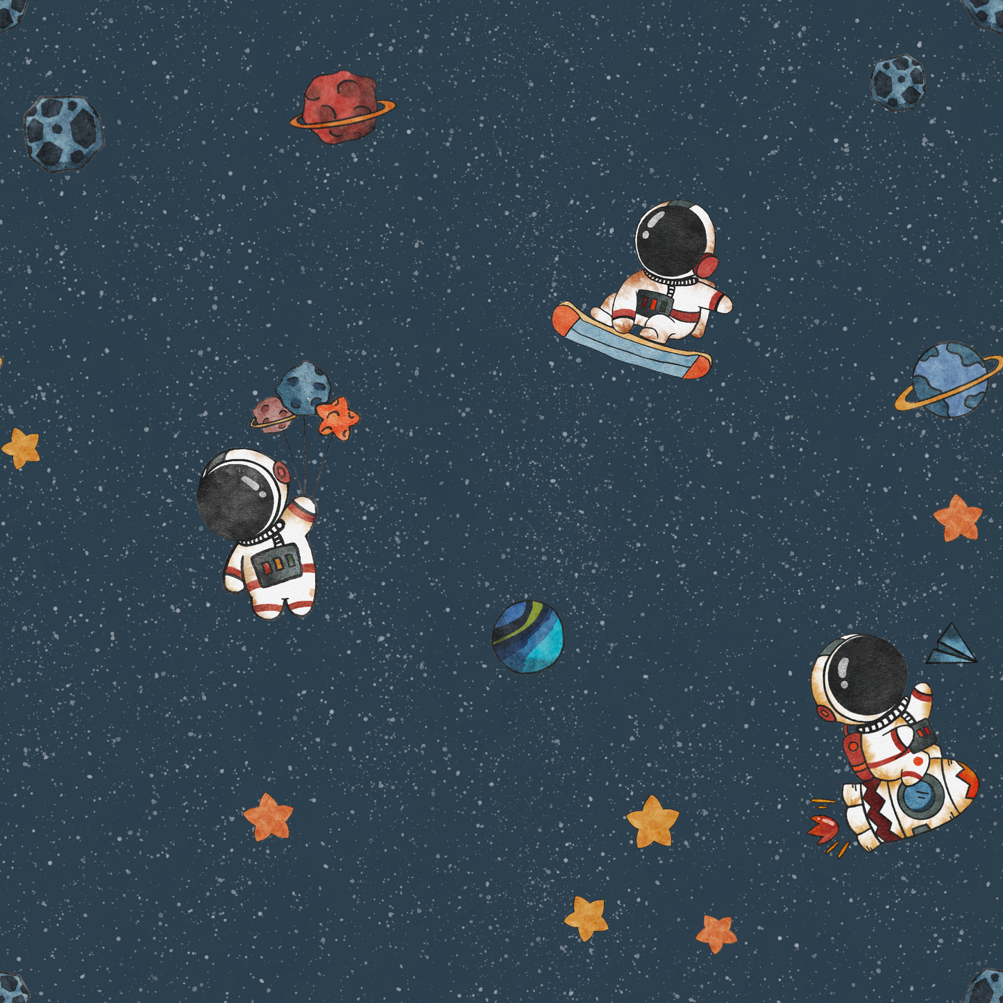 Space Ride - Dunkelblau