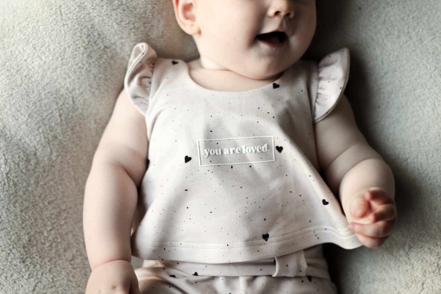 3D Bügelbild - you are loves