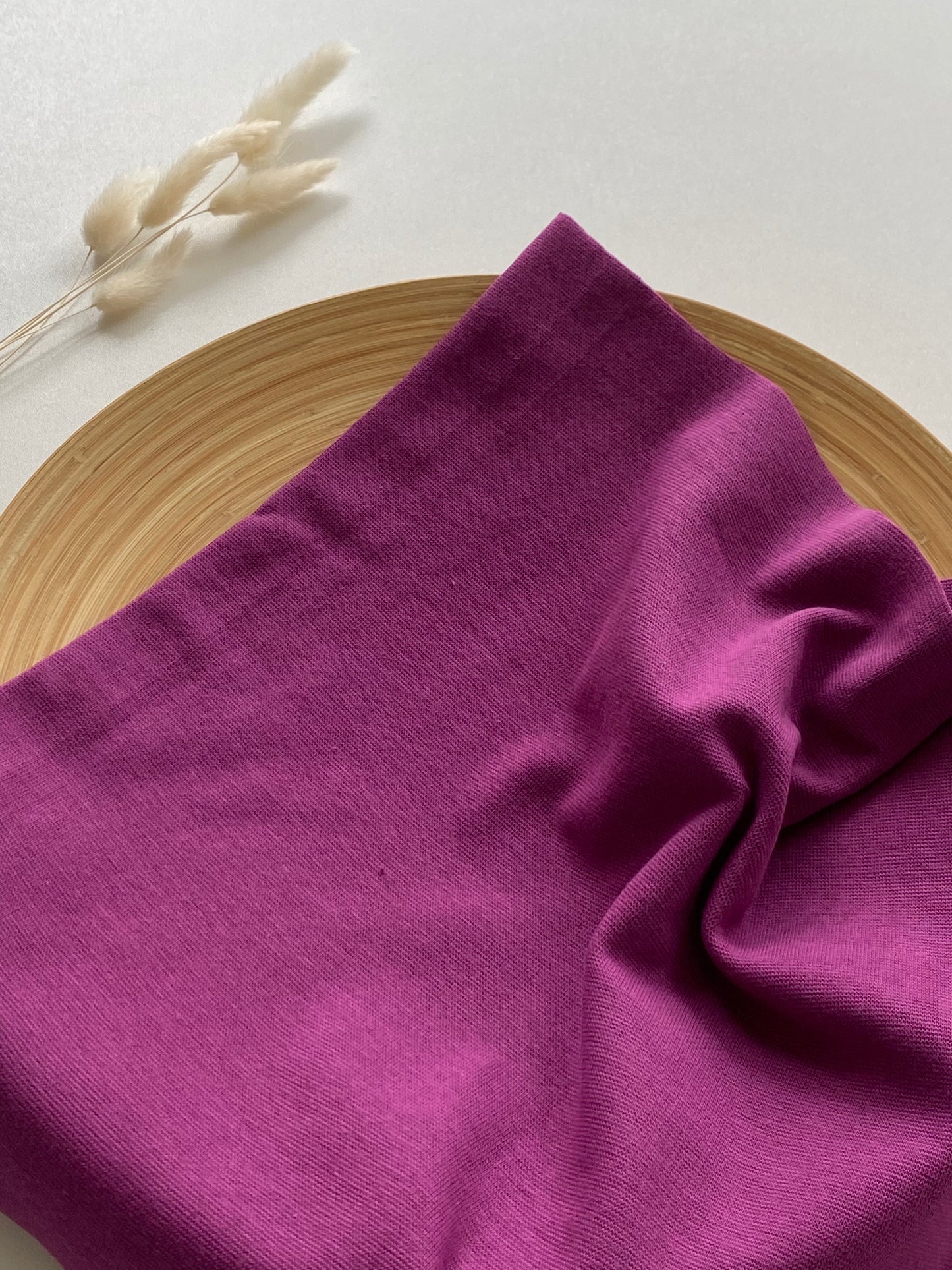 Bündchen - Brombeer