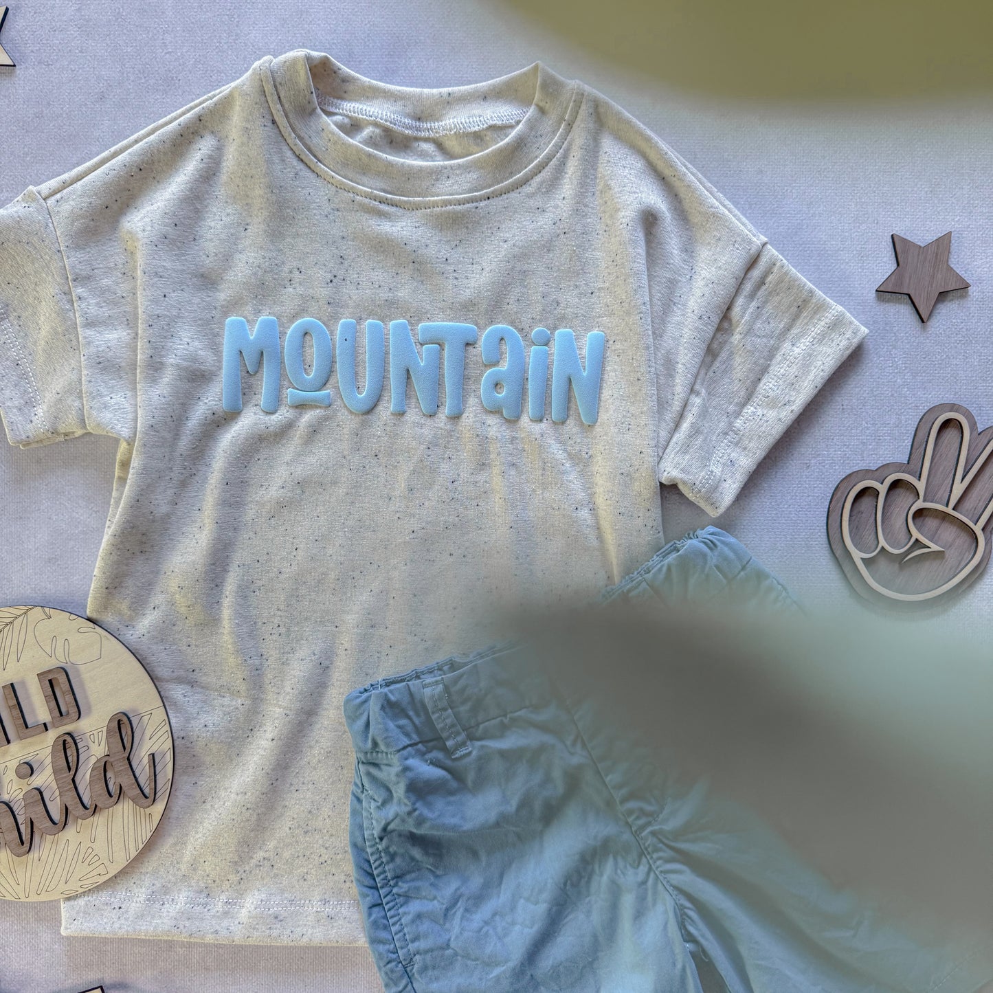 3D Bügelbild - Mountain