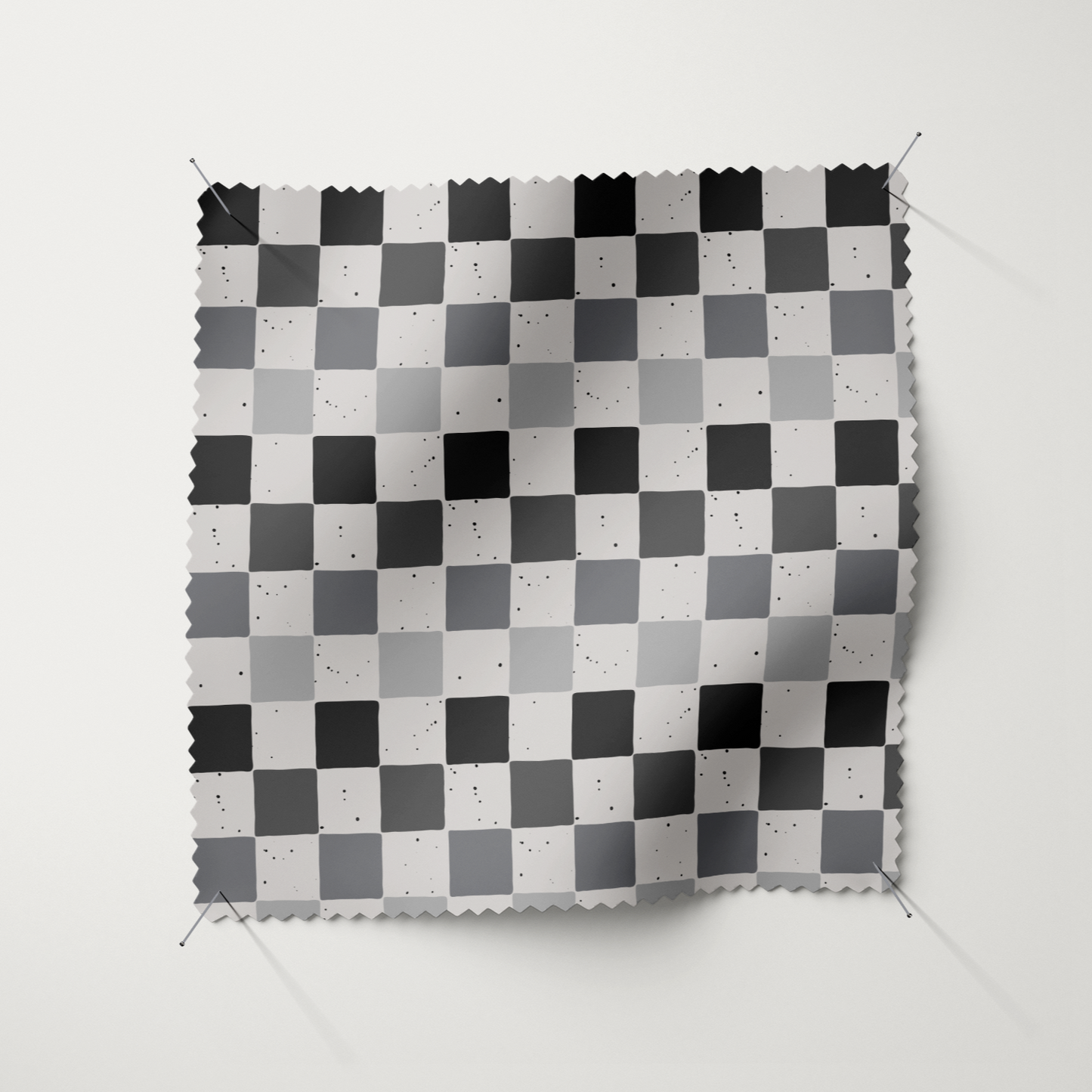 French Terry - Checkerboard "Superhelden"