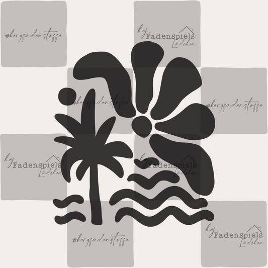 PNG Datei - Palme und Sonne