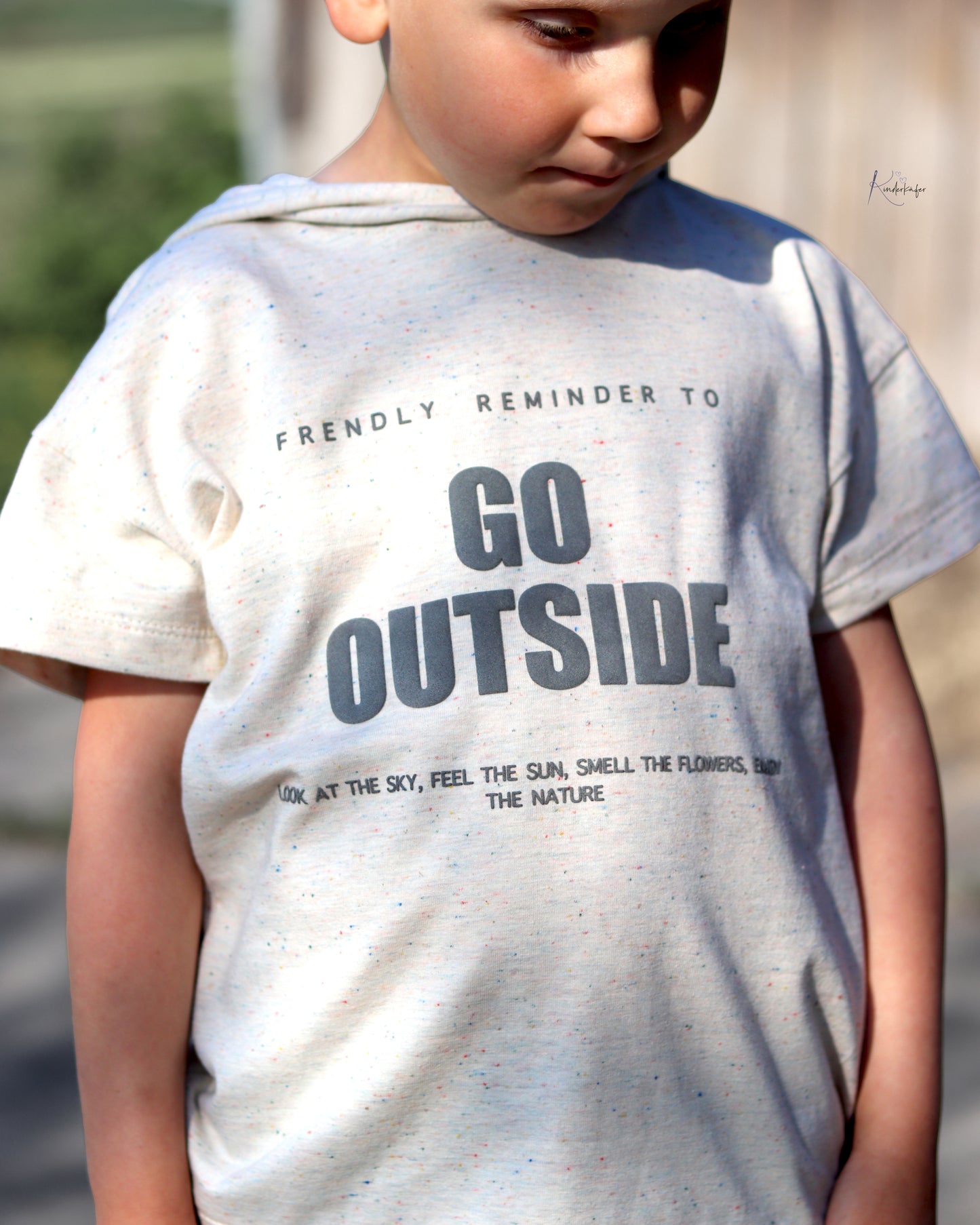 3D Bügelbild - Go Outside