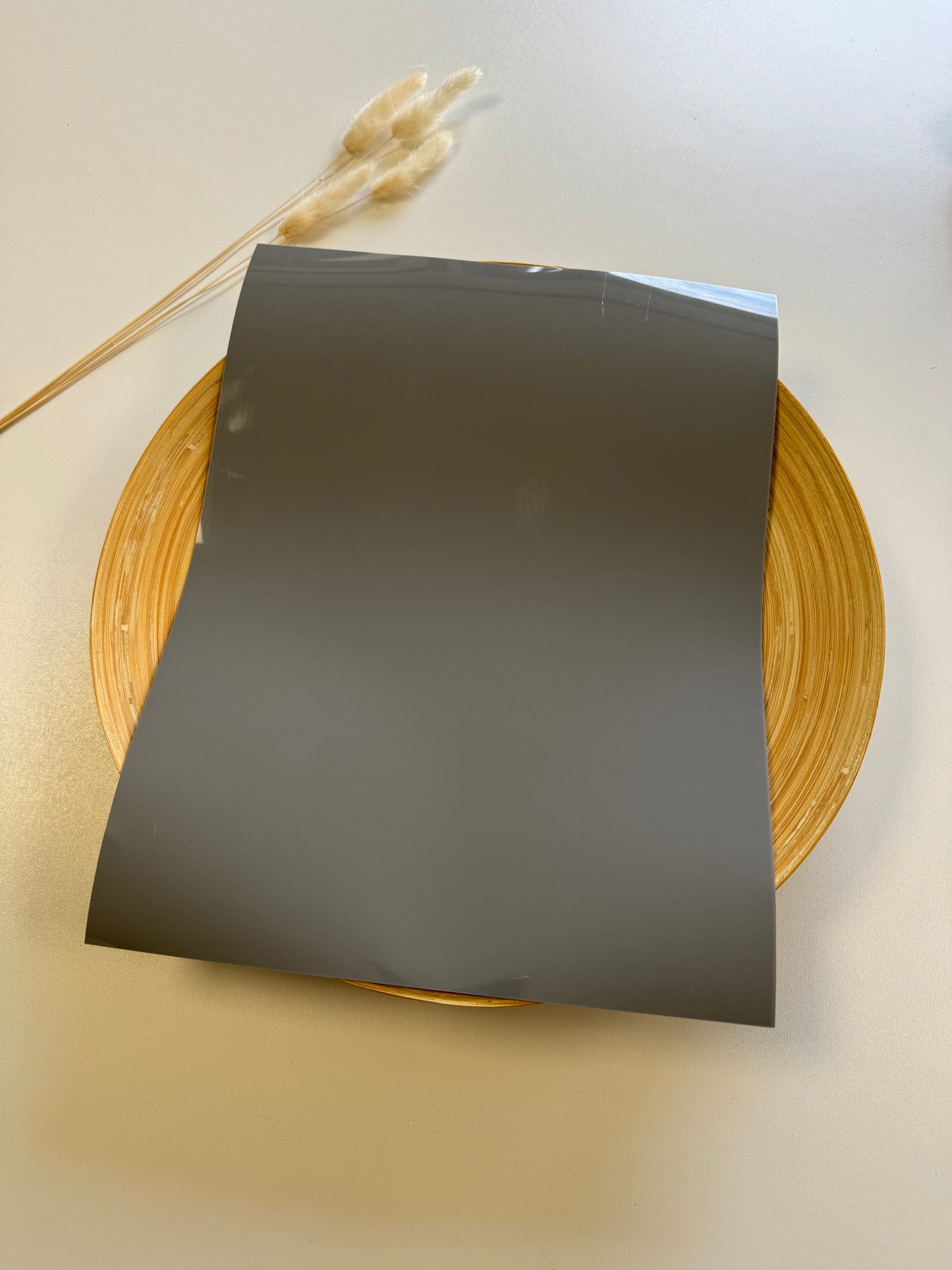 3D-Puffi Folie - hellgrau