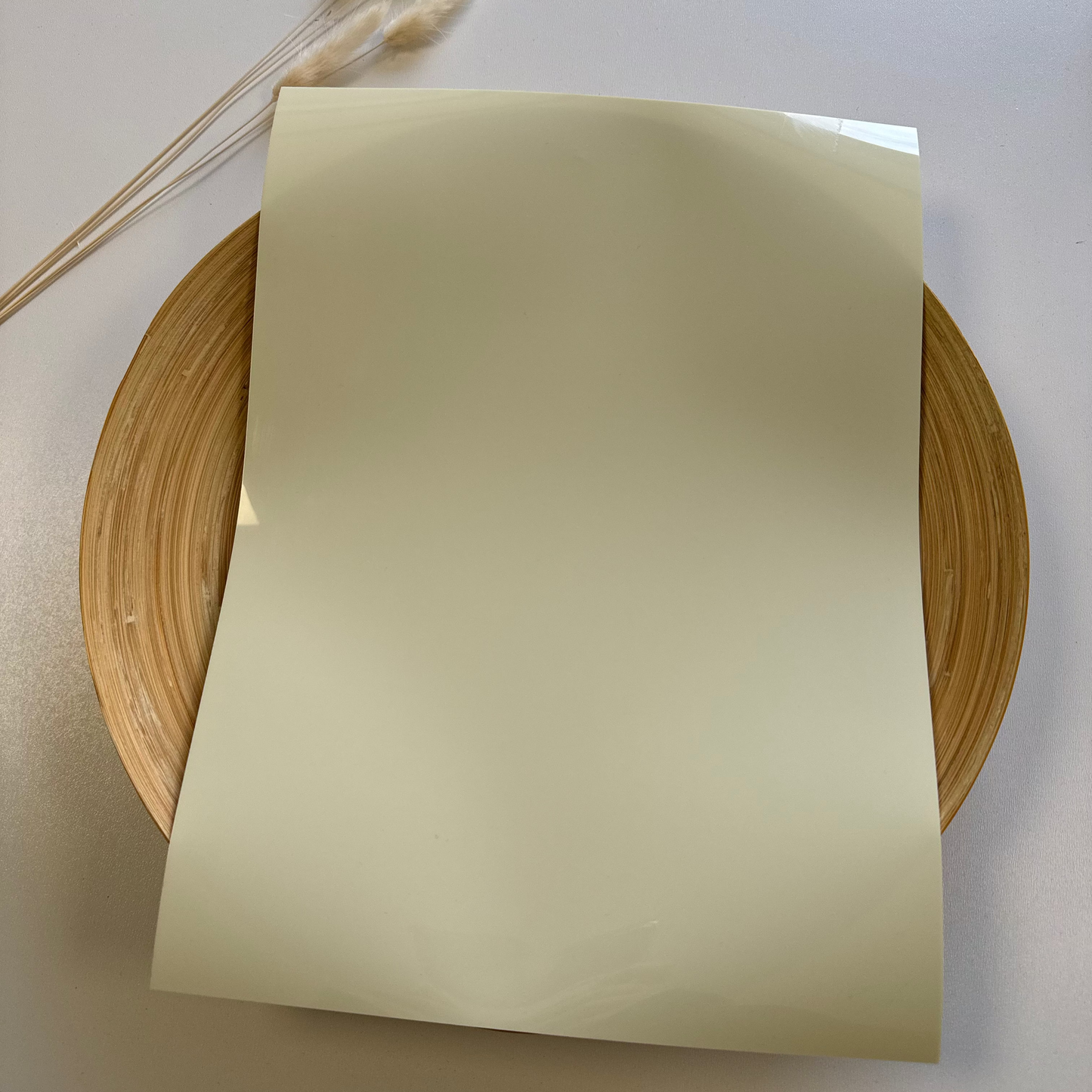 3D-Puffi Folie - gebrochenes Weiß