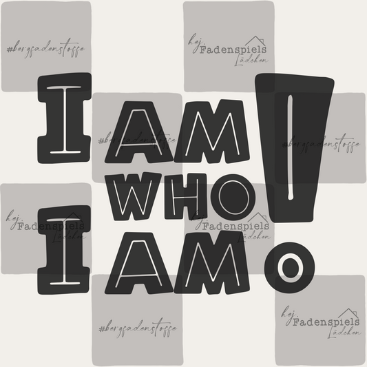 PNG Datei - I am who i am